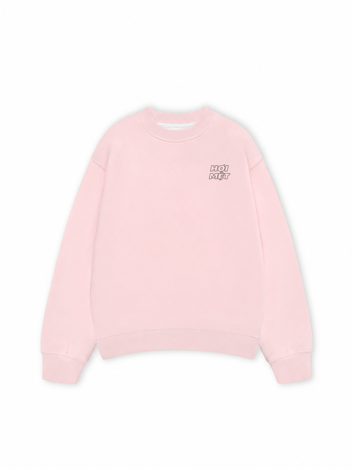 Áo Sweater Nỉ Hai Da Xà Rơi