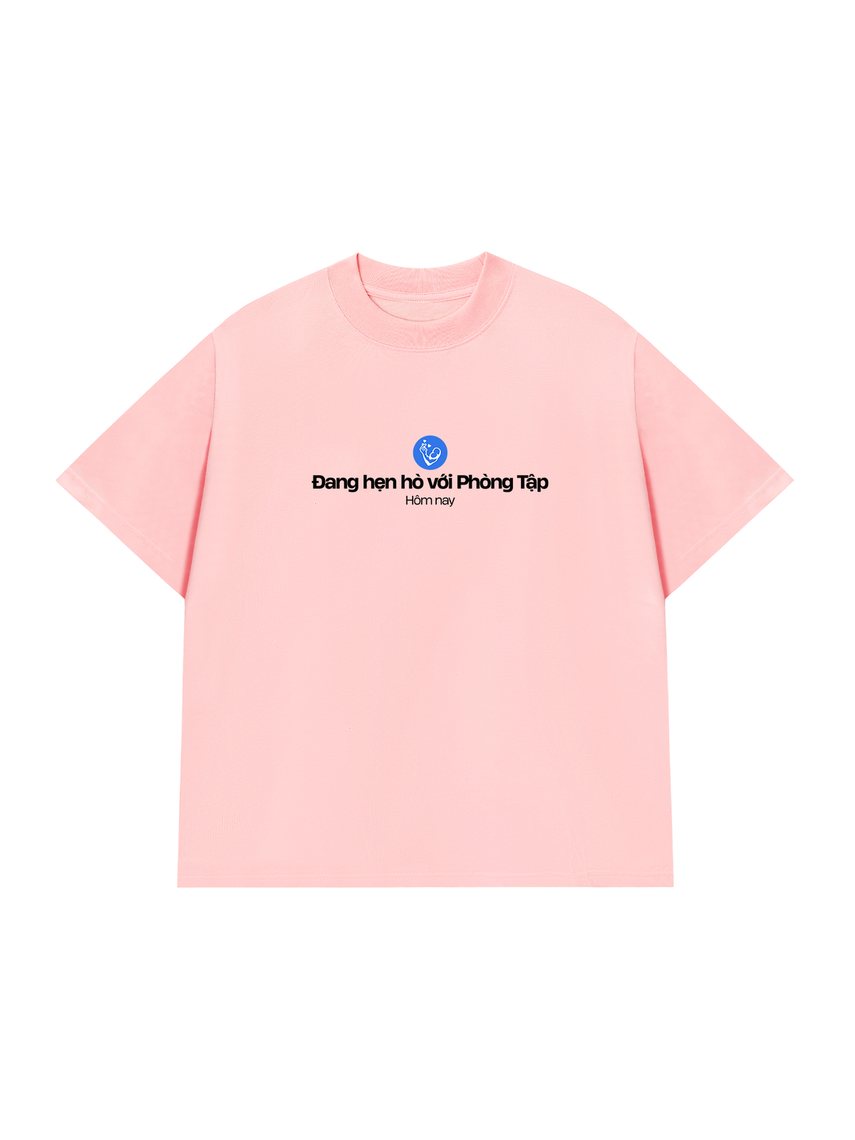 Áo Thun Relaxed Fit Hẹn Hò Phòng Tập