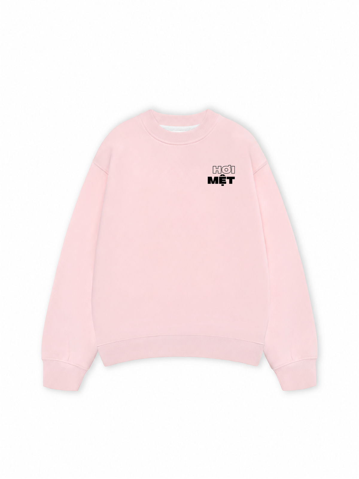 Áo Sweater Nỉ Hai Da Don't Quit