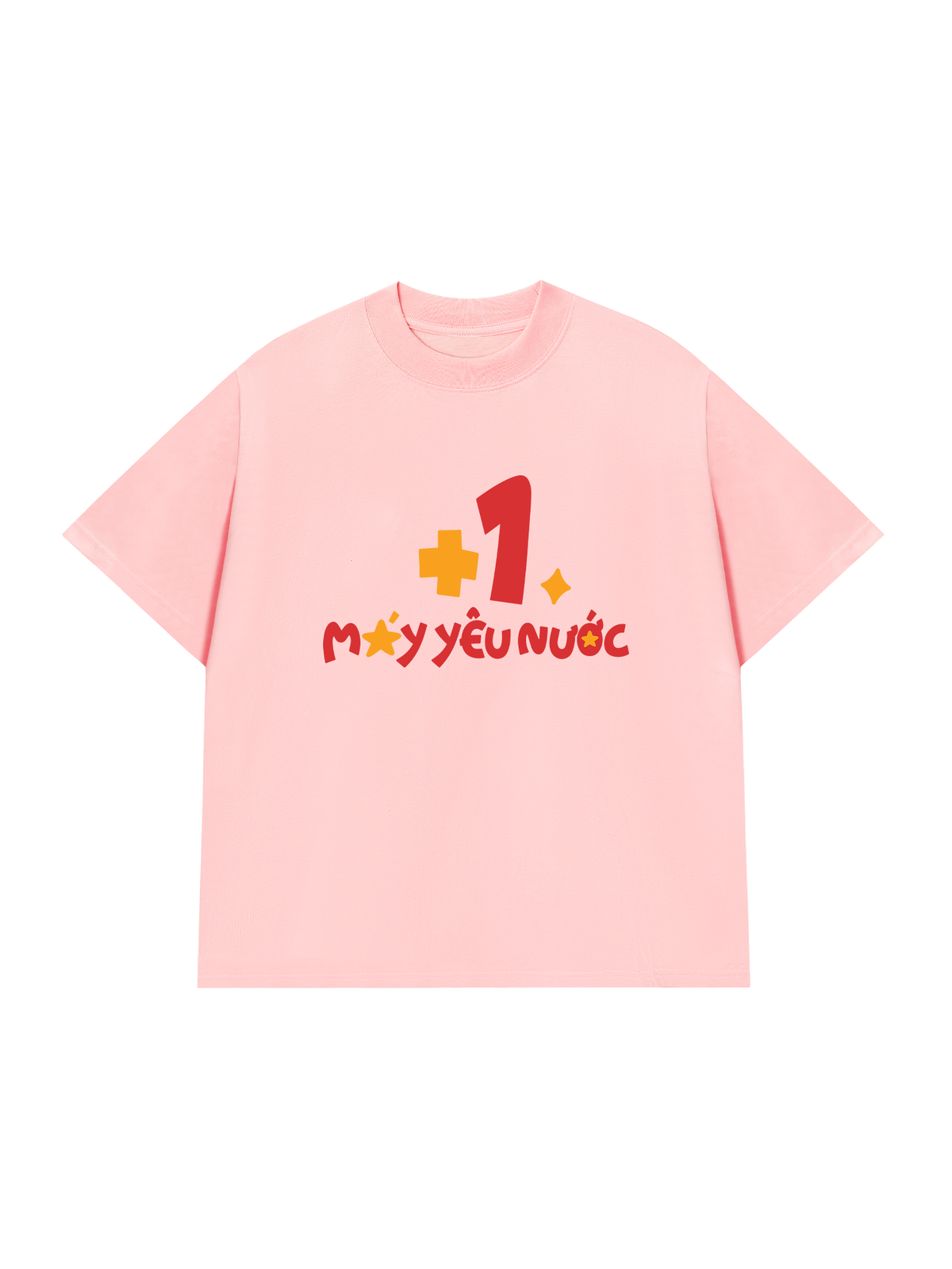 Áo Thun Relaxed Fit + 1 Máy Yêu Nước