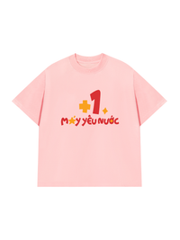 Áo Thun Relaxed Fit + 1 Máy Yêu Nước