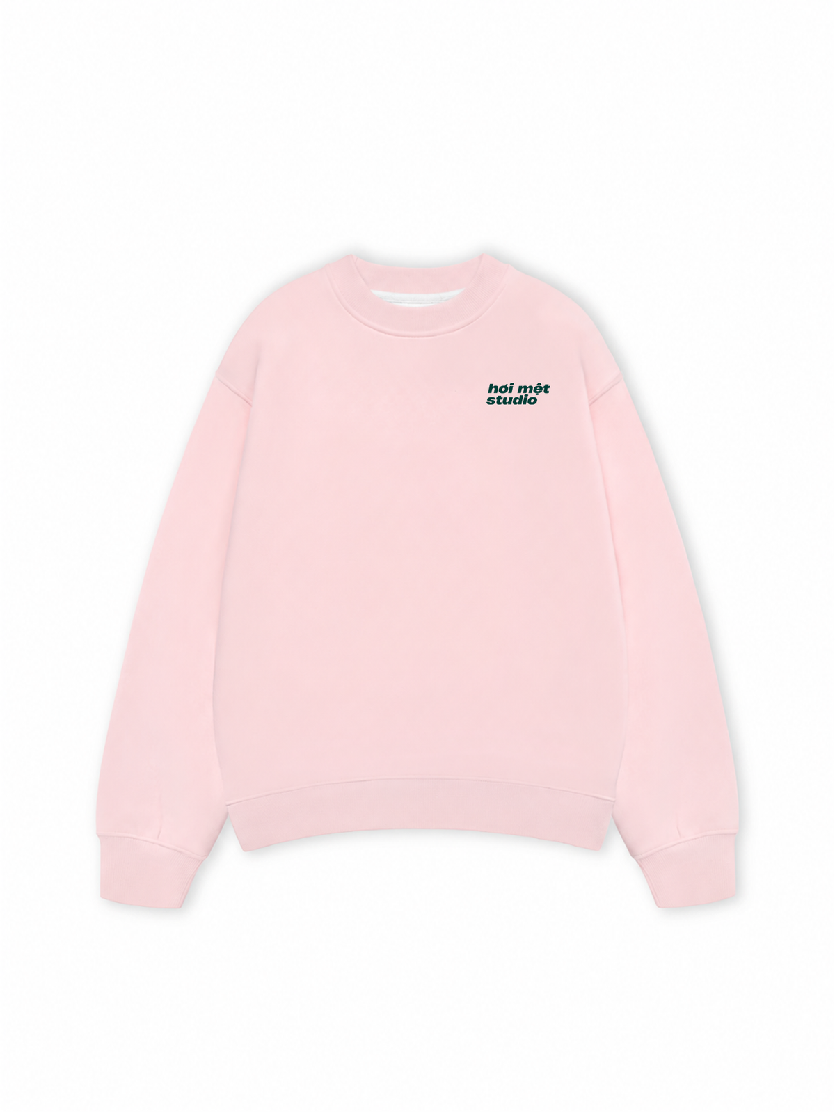 Áo Sweater Nỉ Hai Da Dáng Nuột Không Tuột Mất Em