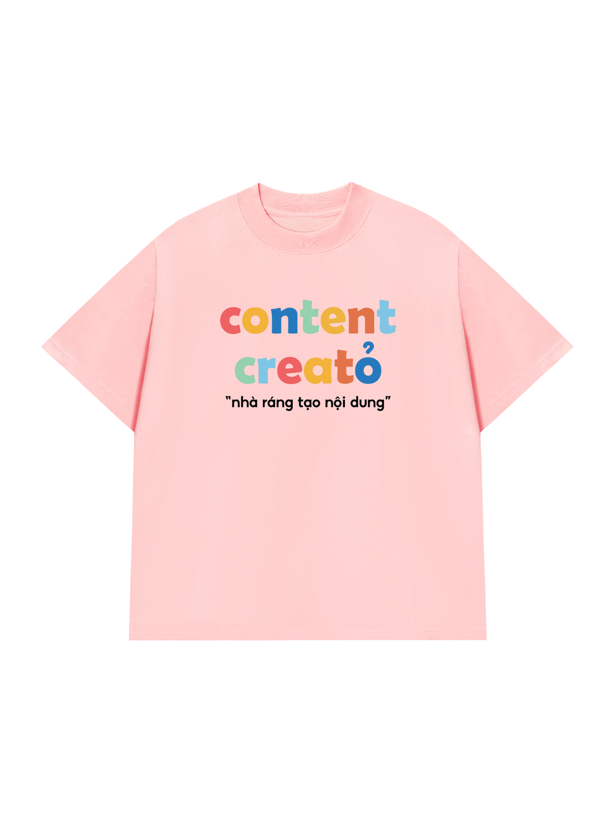 Áo Thun Relaxed Fit Content Creator