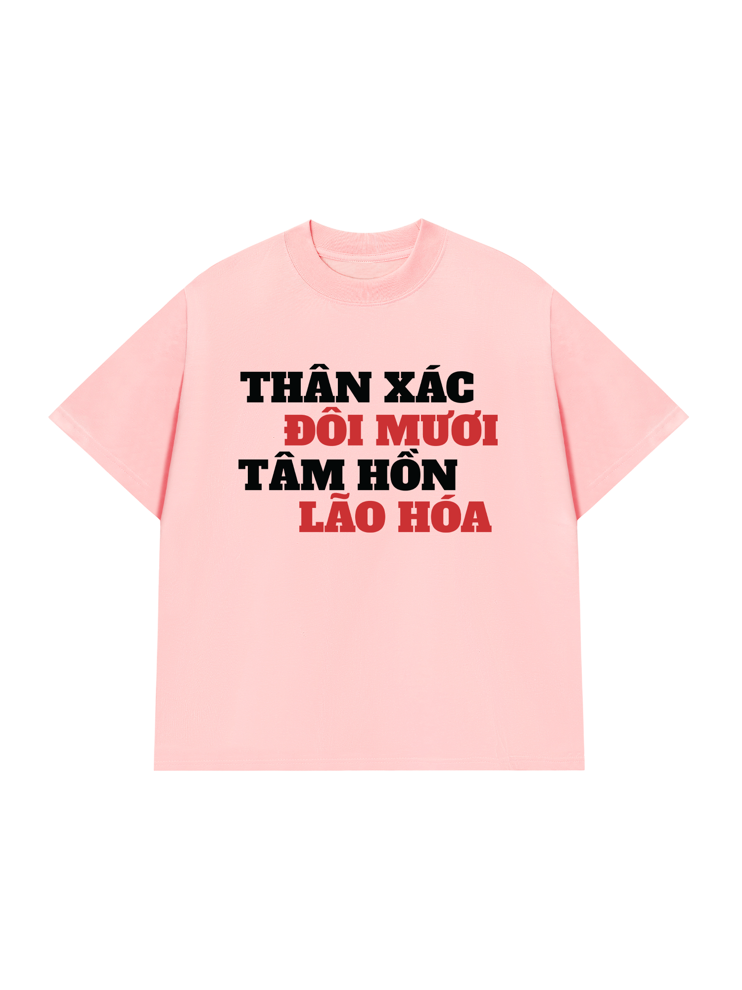 Áo Thun Relaxed Fit Thân Xác Đôi Mươi