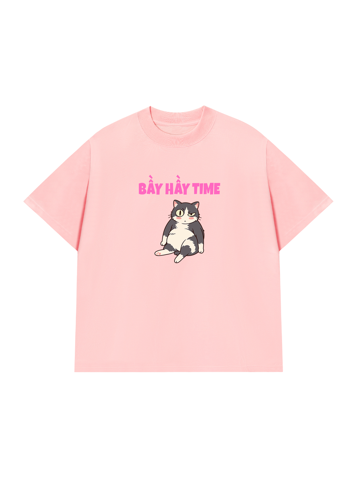 Áo Thun Relaxed Fit Bầy Hầy Time