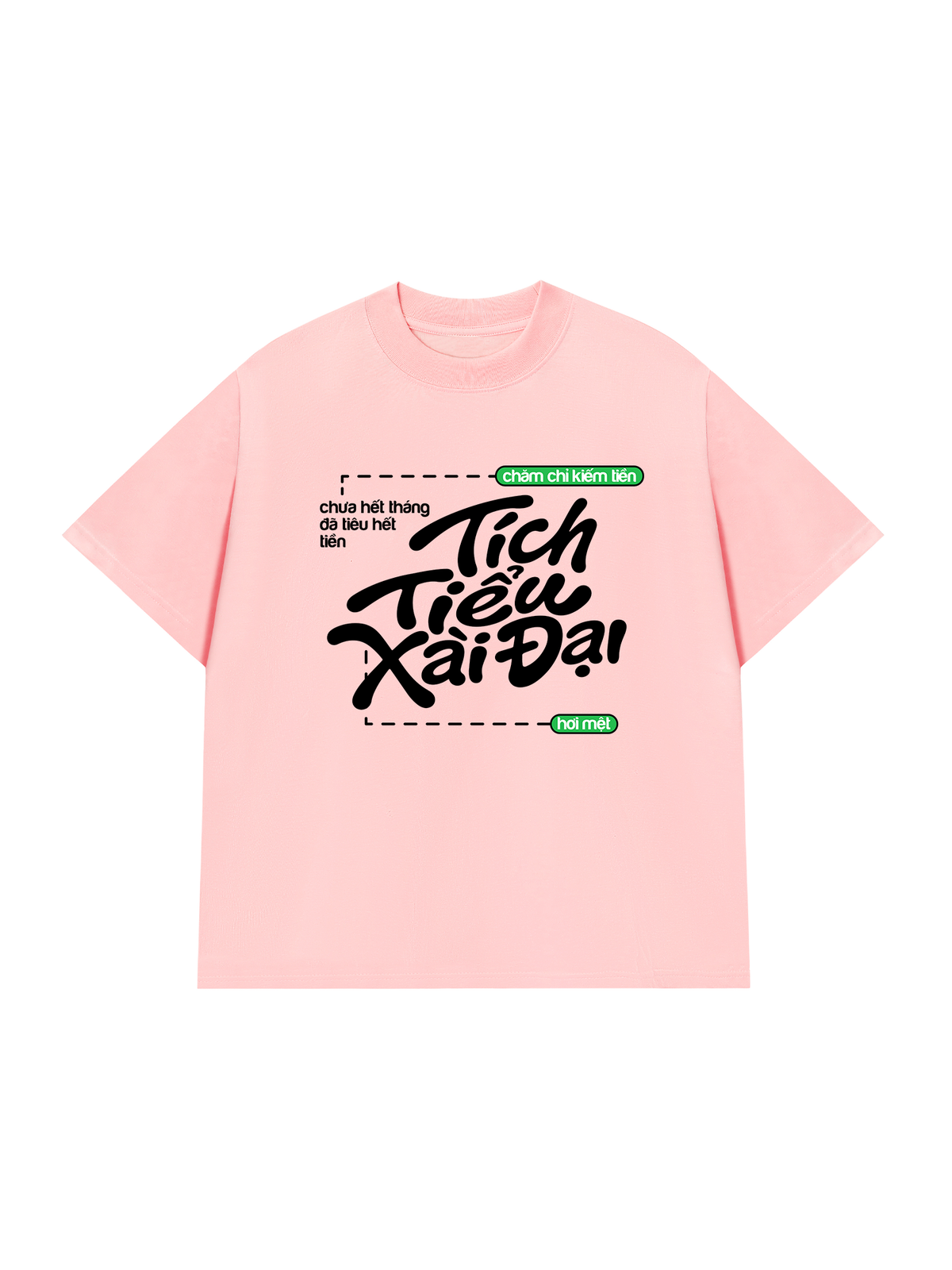 Áo Thun Relaxed Fit Tích Tiểu Xài Đại