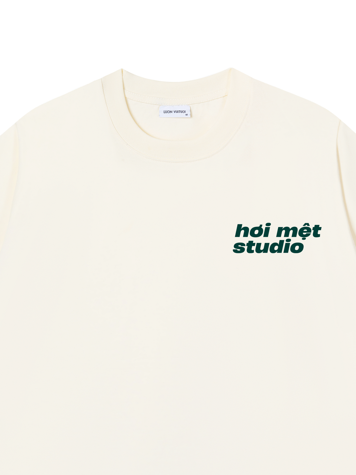 Áo Thun Relaxed Fit Dáng Nuột Không Tuột Mất Anh