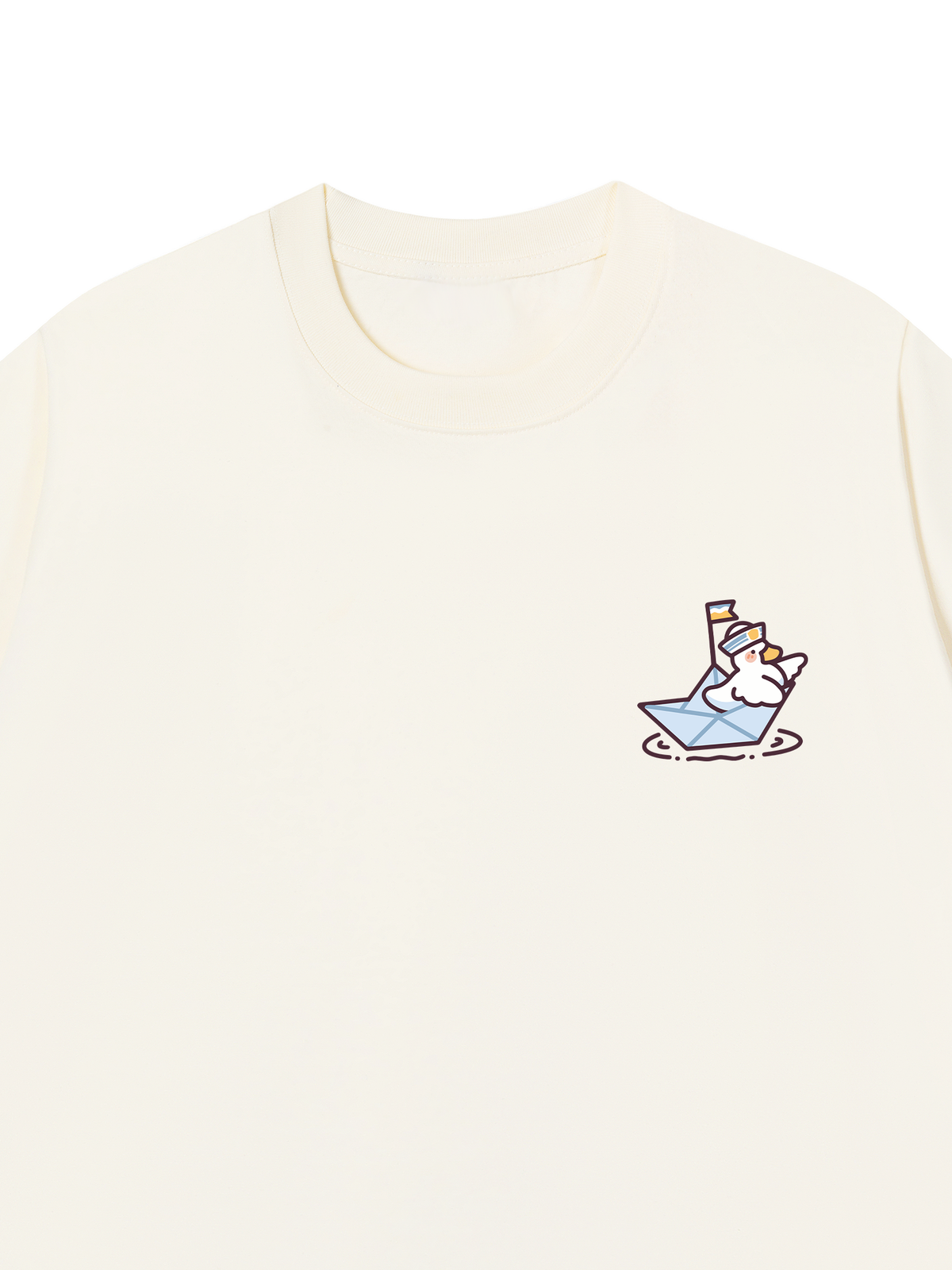 Áo Thun Relaxed Fit Vịt Thuỷ Thủ