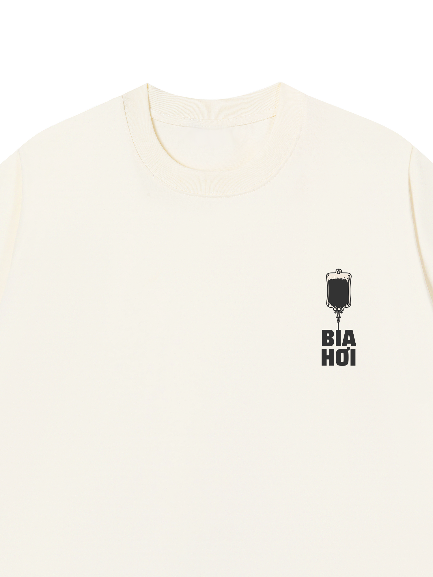 Áo Thun Relaxed Fit Blood Type Is Bia Hơi