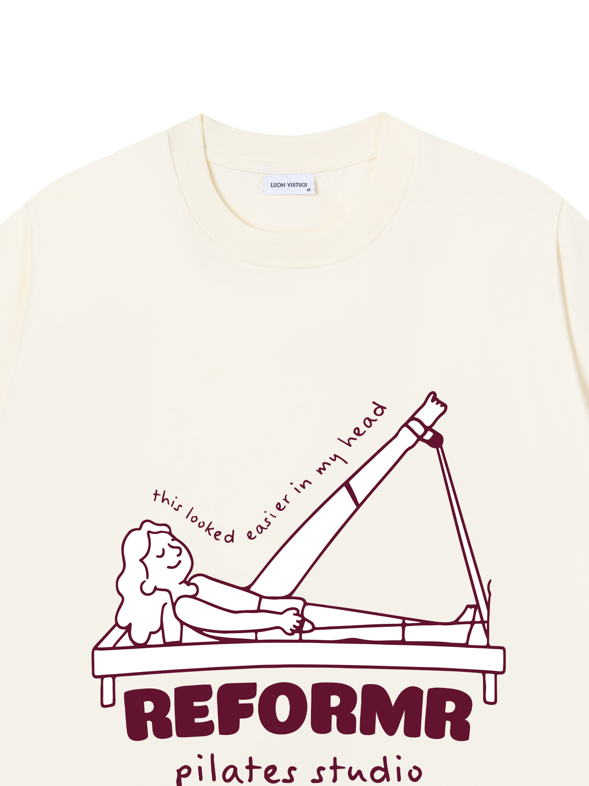 Áo Thun Relaxed Fit Reformr Pilates