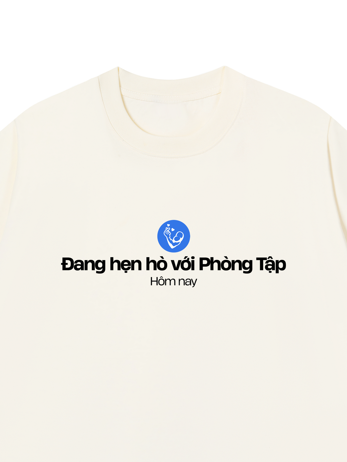 Áo Thun Relaxed Fit Hẹn Hò Phòng Tập