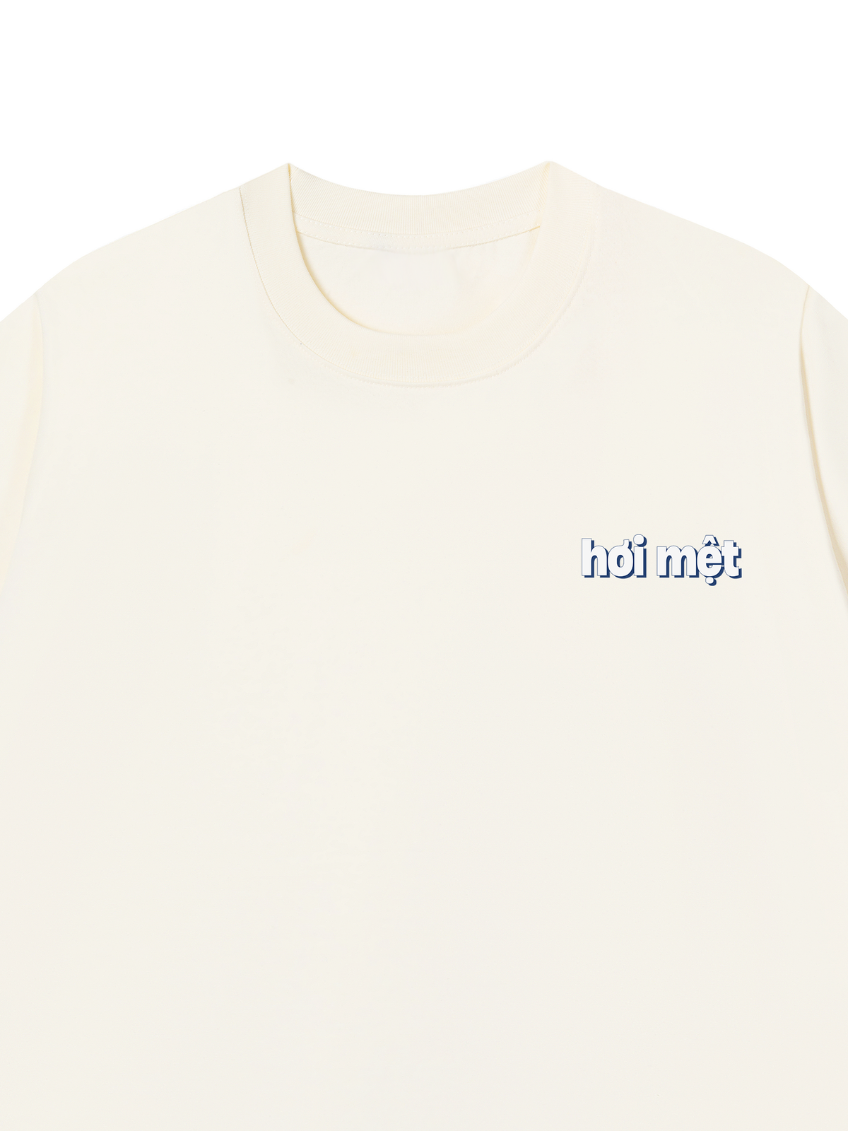 Áo Thun Relaxed Fit Thẳng Lưng Lên