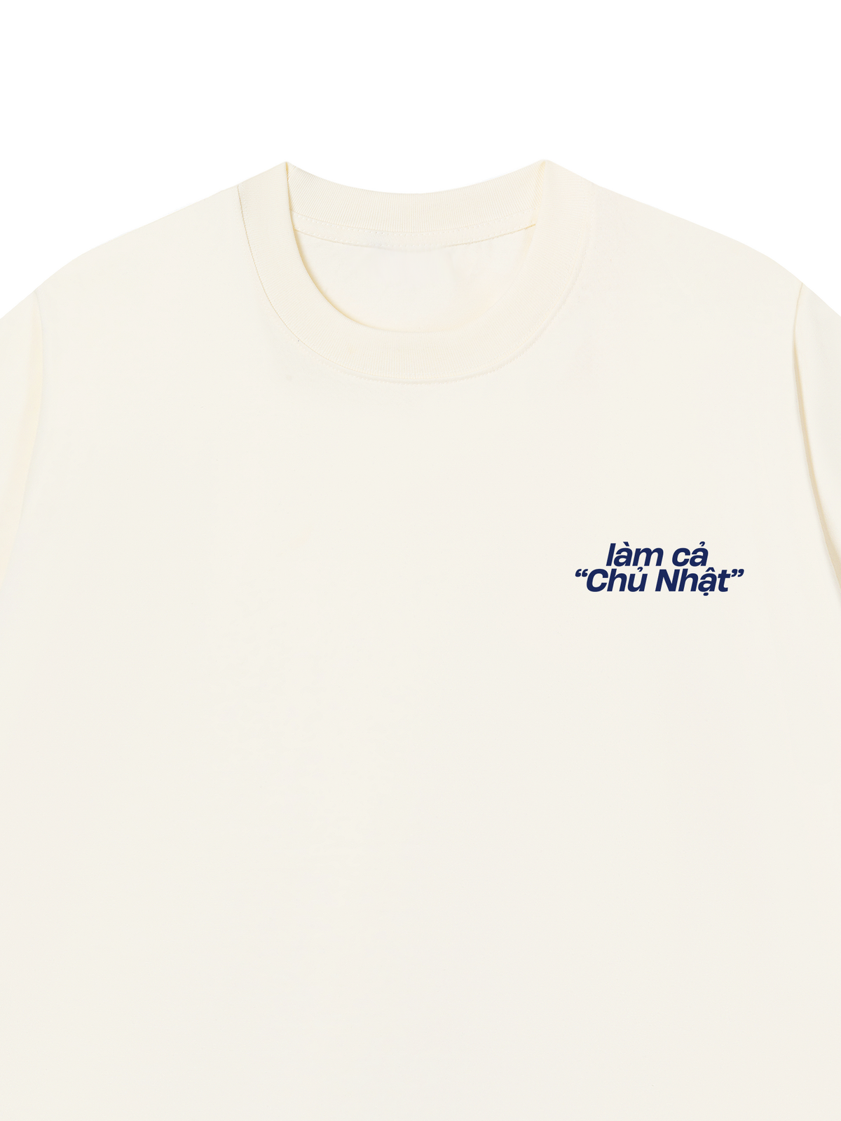 Áo Thun Relaxed Fit Làm Cả Chủ Nhật