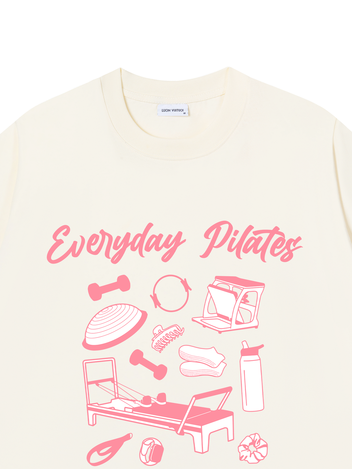 Áo Thun Relaxed Fit Everyday Pilates