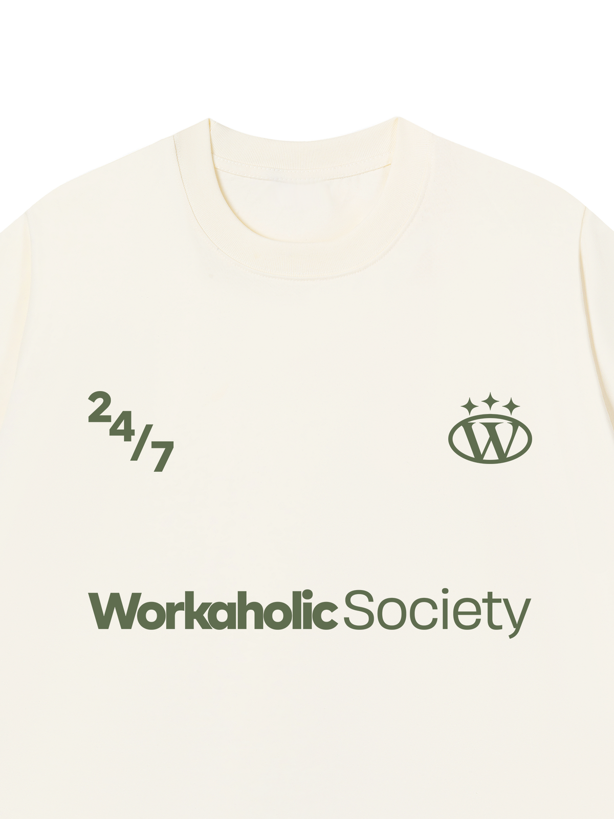 Áo Thun Relaxed Workaholic Society