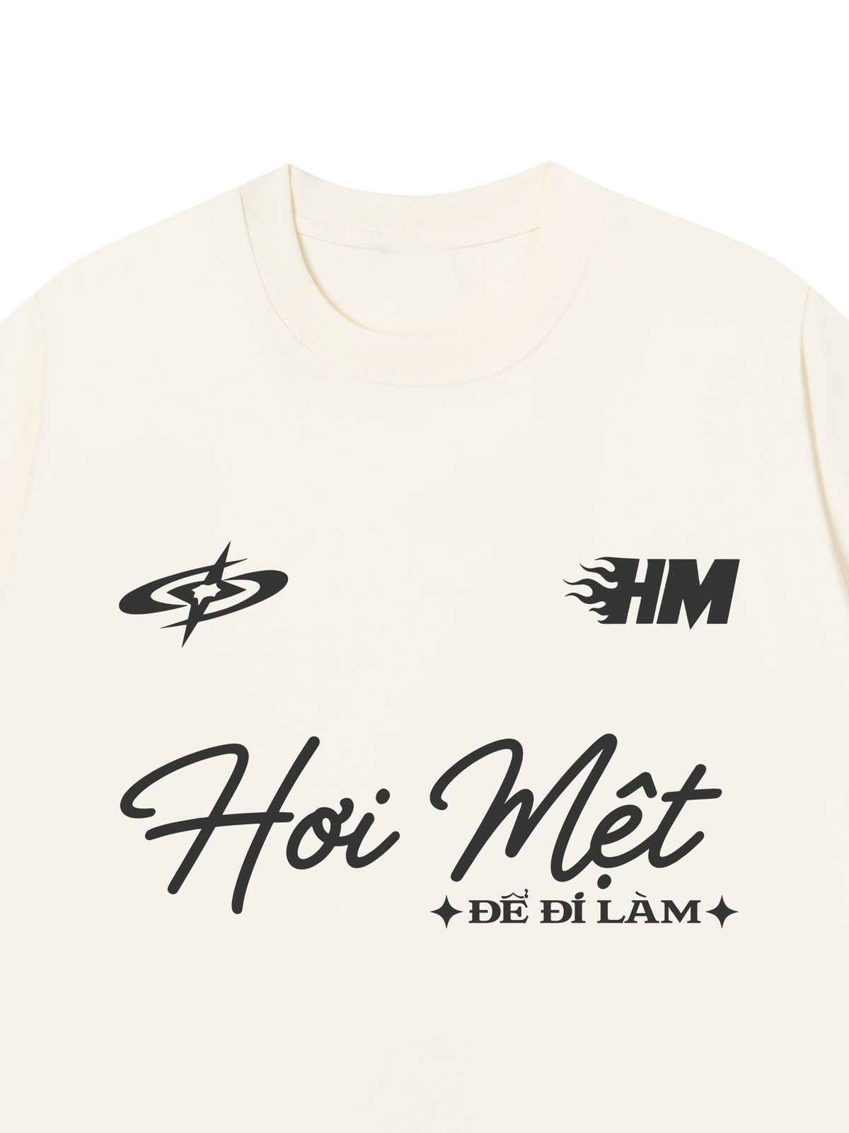 Áo Thun Relaxed Fit Hơi Mệt Để Đi Làm