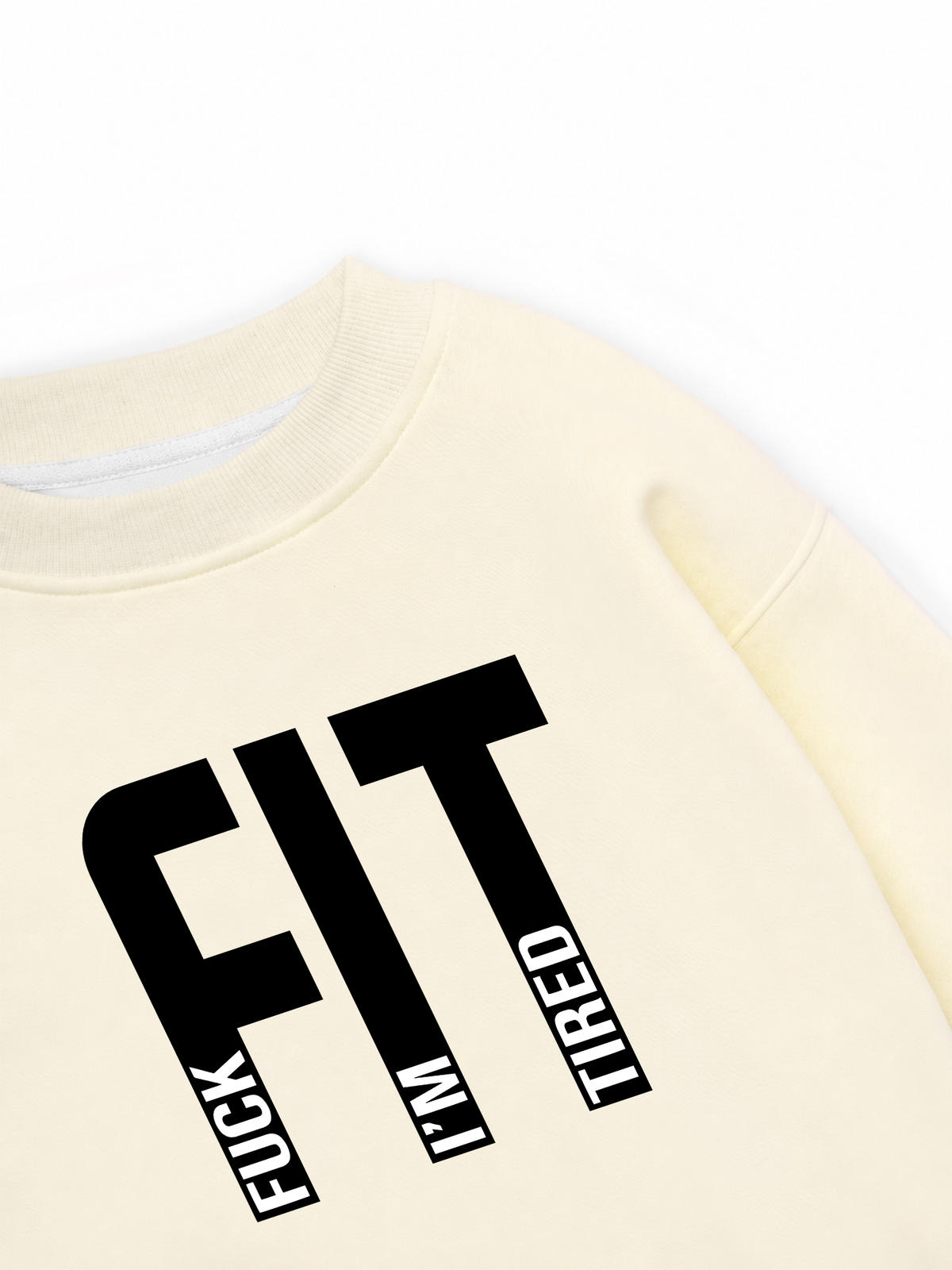 Áo Sweater Nỉ Hai Da Im Fit