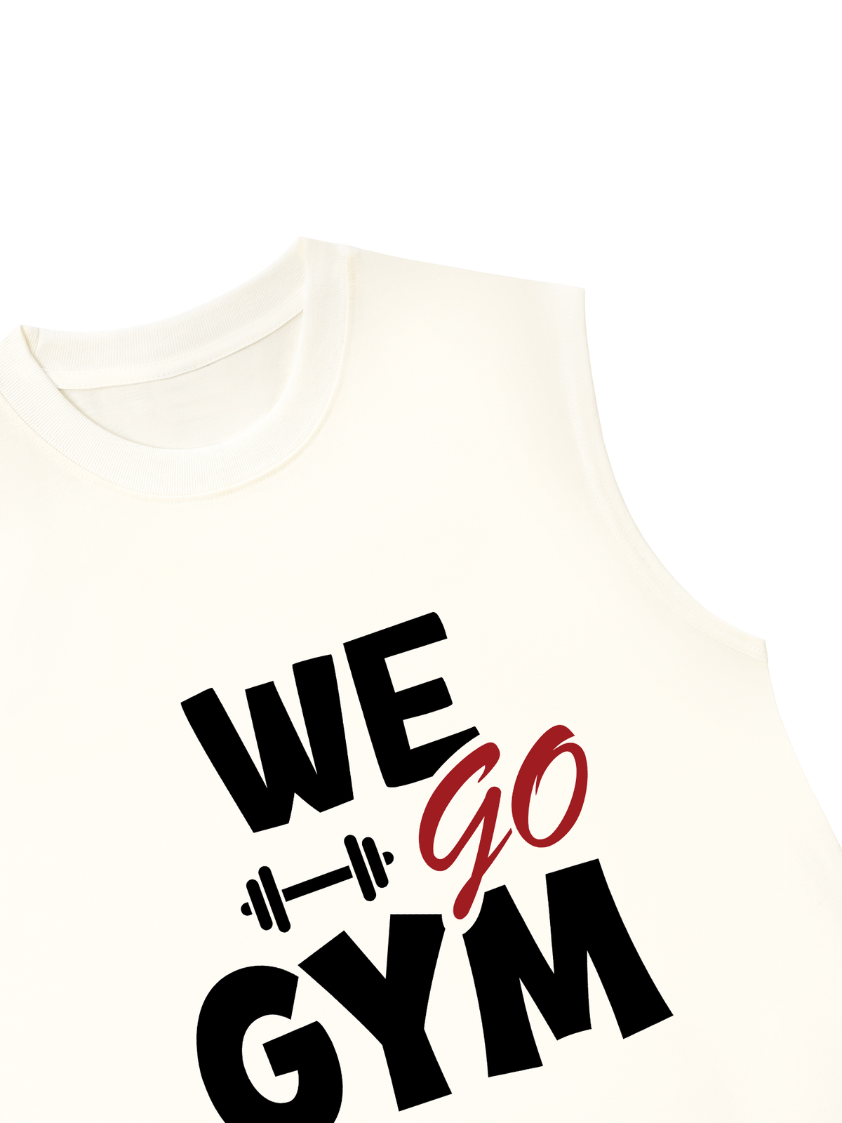 Áo Ba Lỗ Relaxed Fit We Go Gym