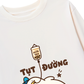 Áo Dài Tay Tụt Đường