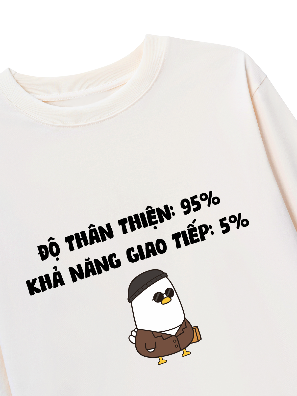 Áo Dài Tay Độ Thân Thiện 95%