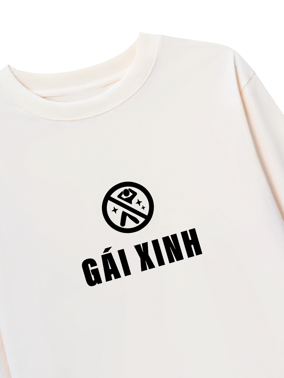 Áo Dài Tay Vui Lòng Không Hoảng Loạn Khi Thấy Gái Xinh
