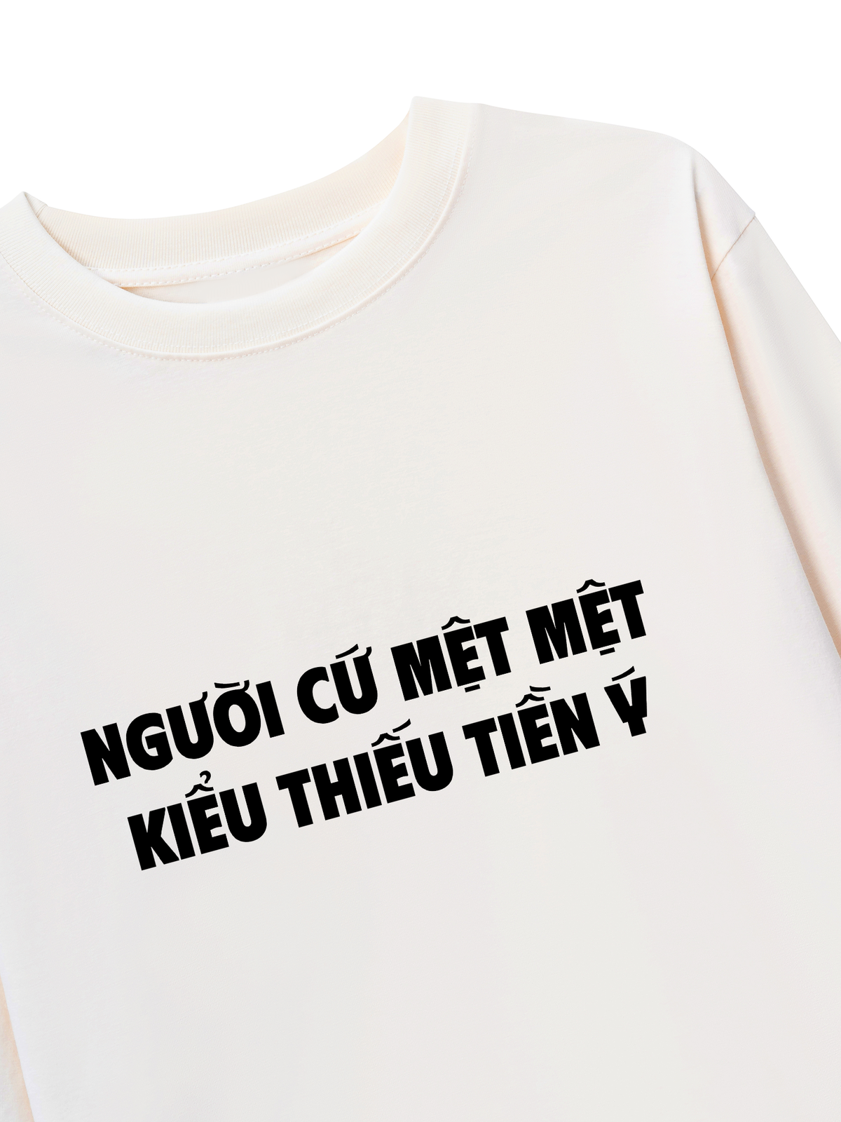 Áo Dài Tay Người Cứ Mệt Mệt Kiểu Thiếu Tiền