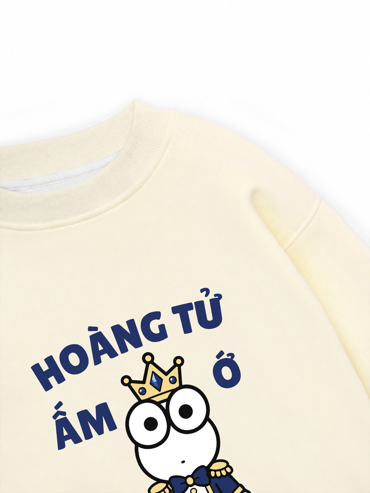 Áo Sweater Nỉ Hai Da Hoàng Tử Ấm Ớ
