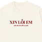 Áo Thun Relaxed Fit Xin Lỗi Em