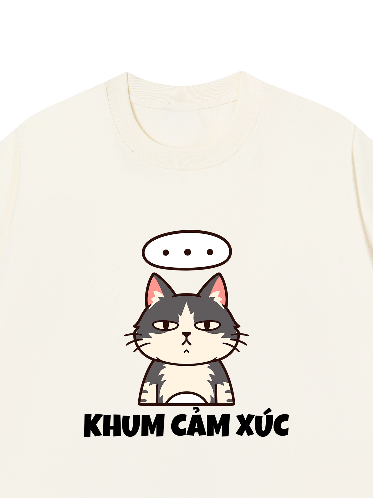 Áo Thun Relaxed Fit Khum Cảm Xúc