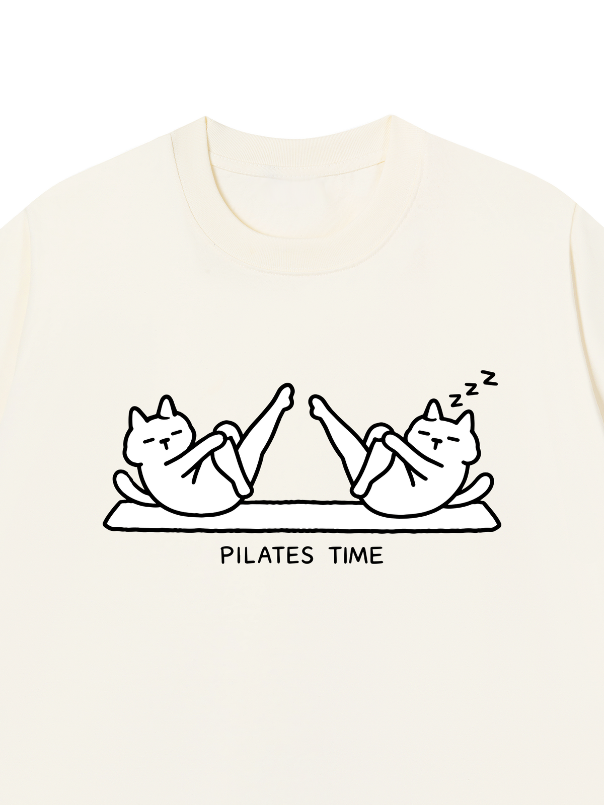 Áo Thun Relaxed Fit Pilates Time