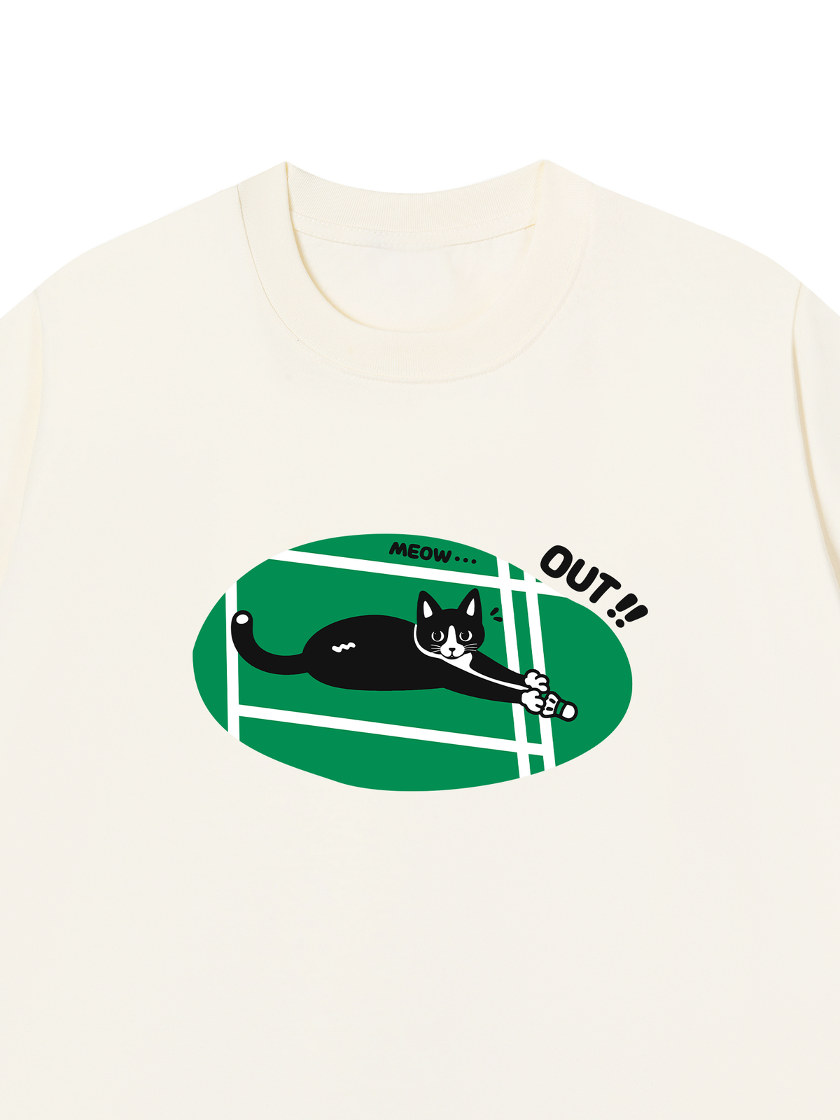 Áo Thun Relaxed Fit Out