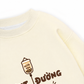 Áo Sweater Nỉ Hai Da Tụt Đường