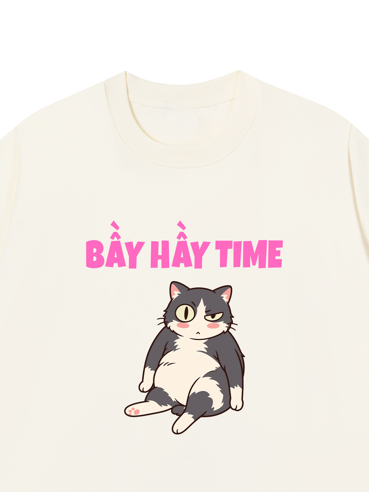 Áo Thun Relaxed Fit Bầy Hầy Time
