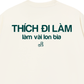 Áo Thun Relaxed Fit Làm Vài Lon Bia