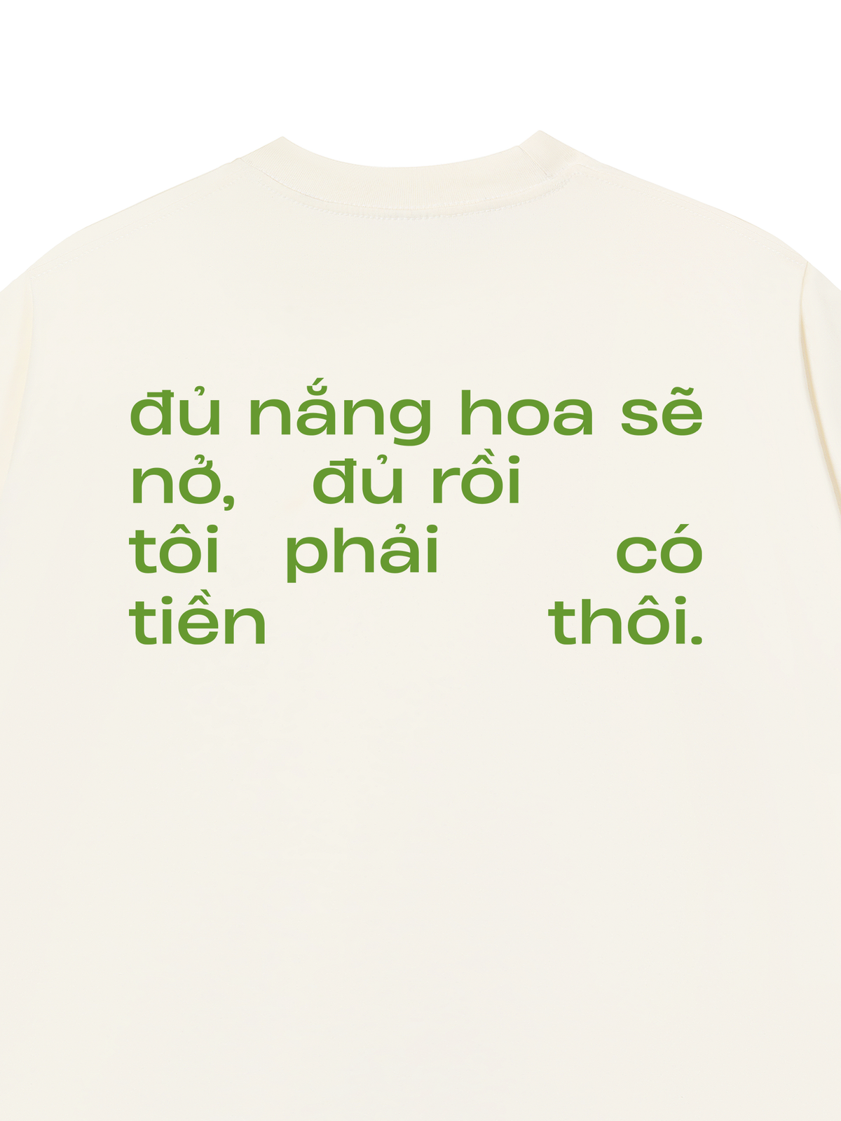 Áo Thun Relaxed Fit Phải Có Tiền Thôi
