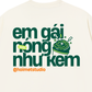 Áo Thun Relaxed Fit Em Gái Tính Nóng Như Kem