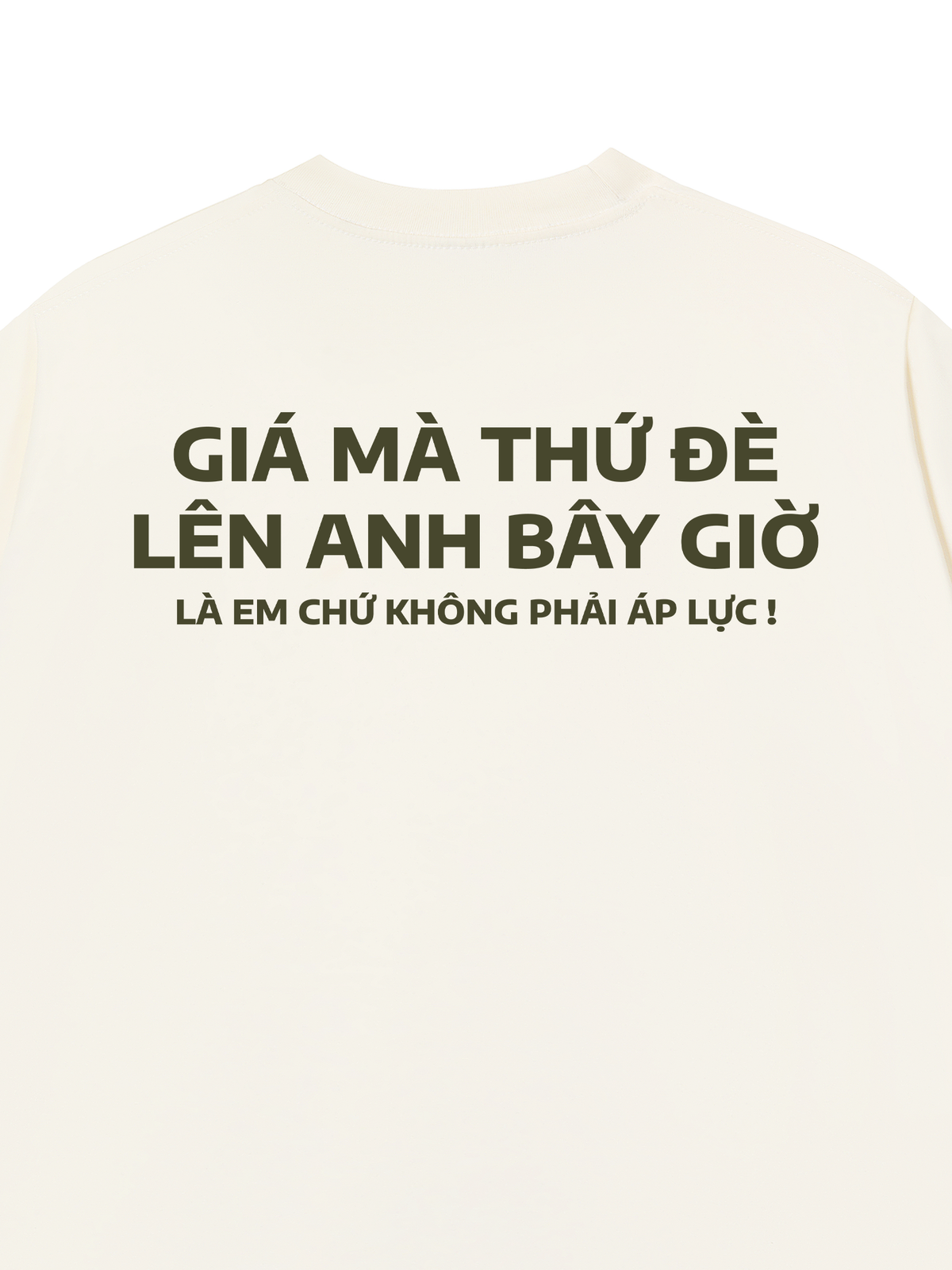 Áo Thun Relaxed Fit Đè Lên Anh