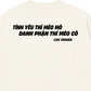 Áo Thun Relaxed Fit Tình Yêu Méo Mó
