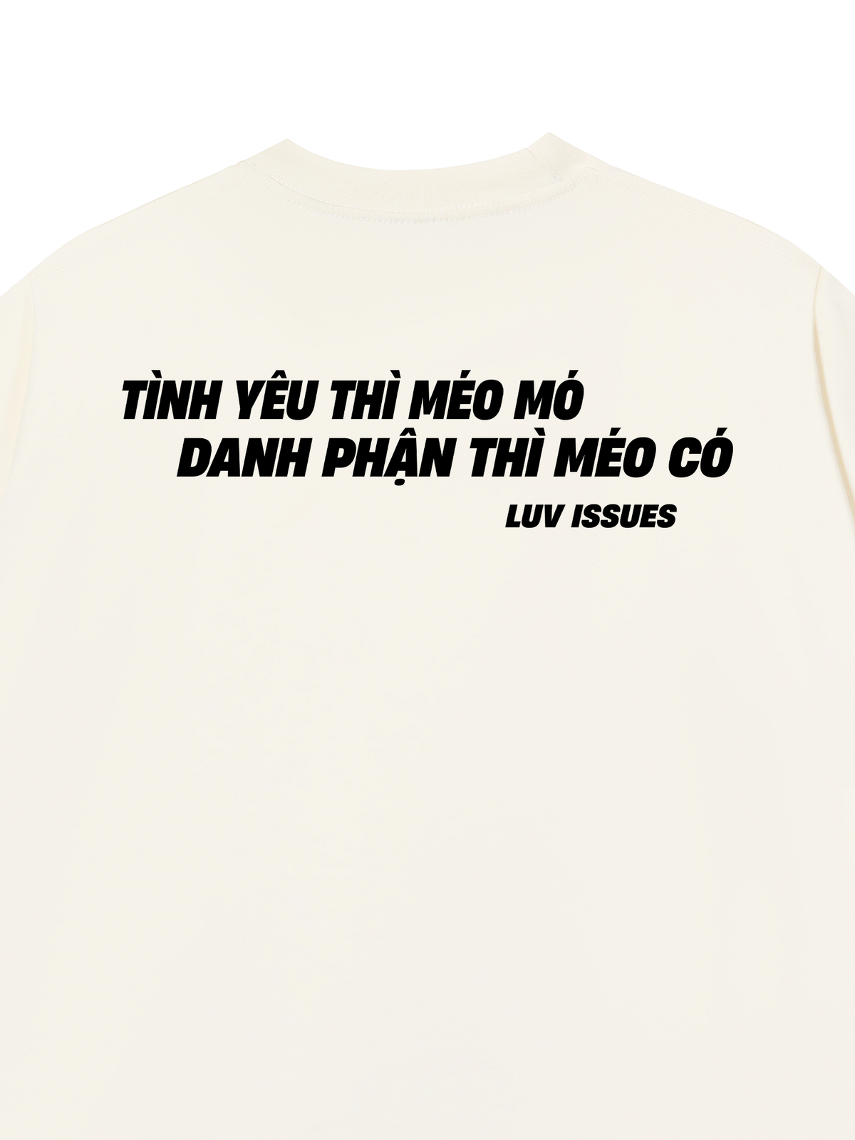 Áo Thun Relaxed Fit Tình Yêu Méo Mó
