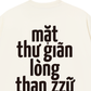 Áo Thun Relaxed Fit Mặt Thư Giãn
