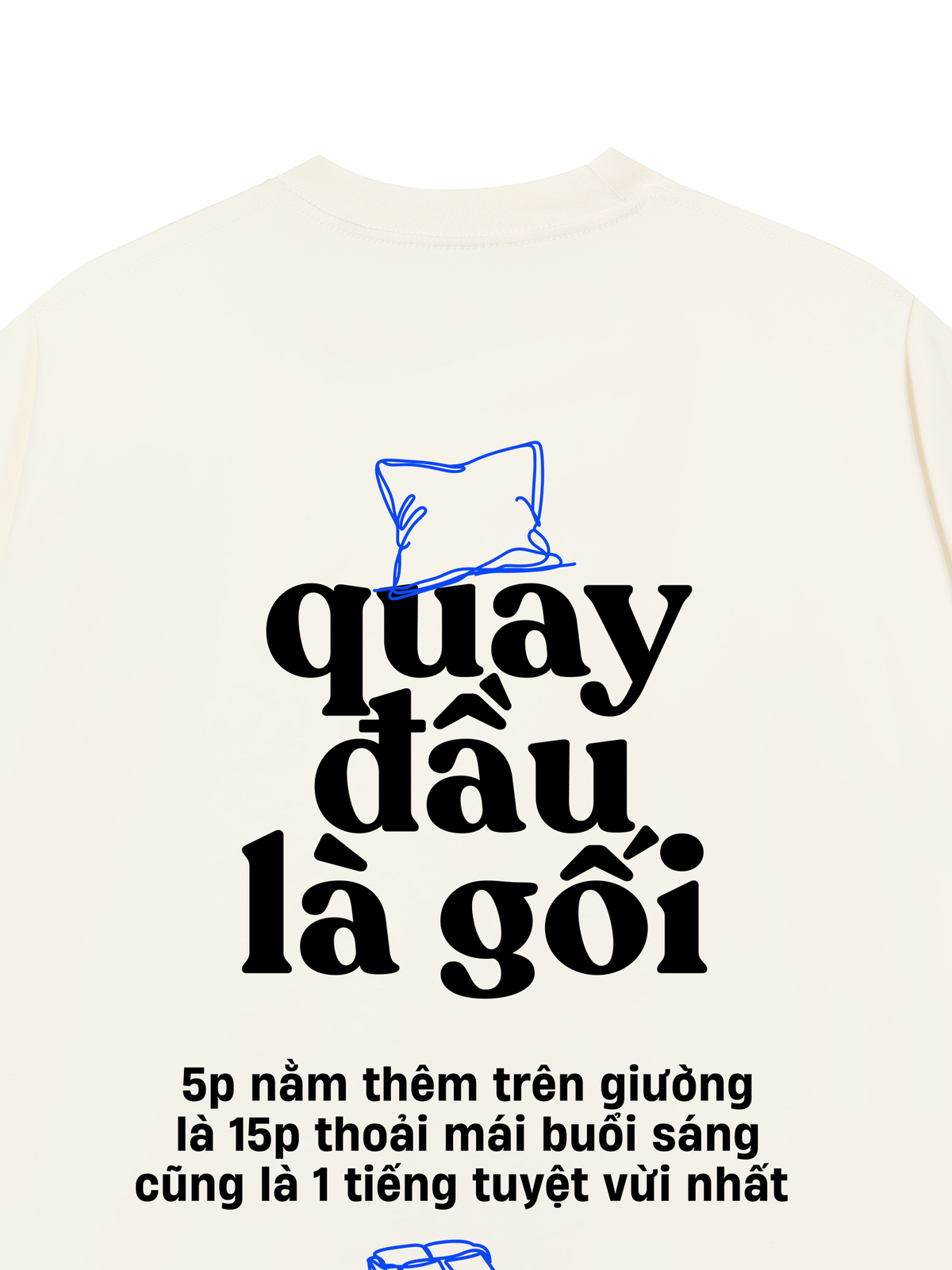 Áo Thun Relaxed Fit Quay Đầu Là Gối
