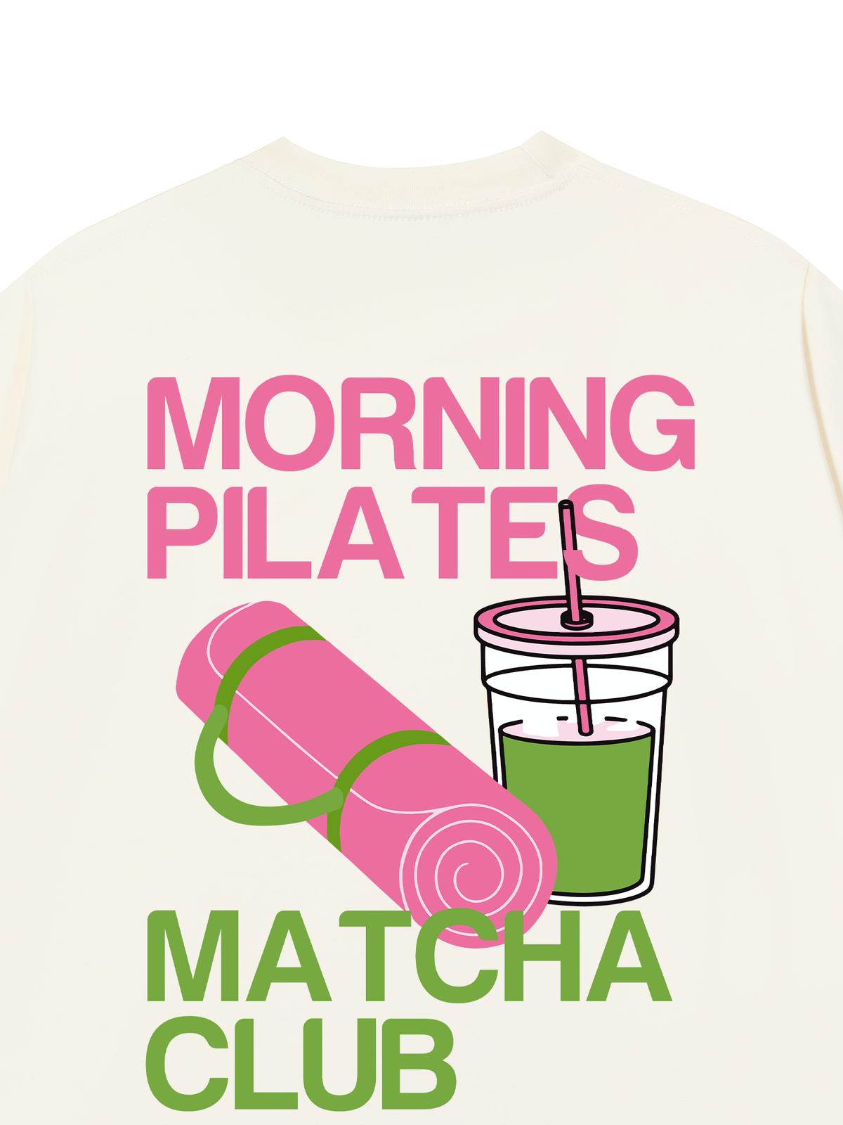Áo Thun Relaxed Fit Morning Pilates