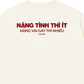Áo Thun Relaxed Fit Nặng Tình Thì Ít Nặng Vai Thì Nhiều