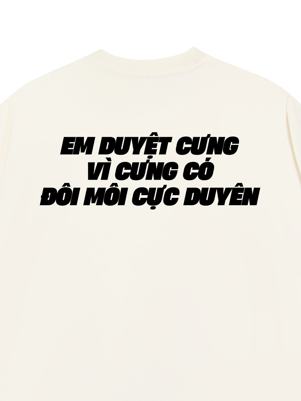 Áo Thun Relaxed Fit Em Duyệt Cưng