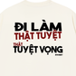 Áo Thun Relaxed Fit Đi Làm Thật Tuyệt