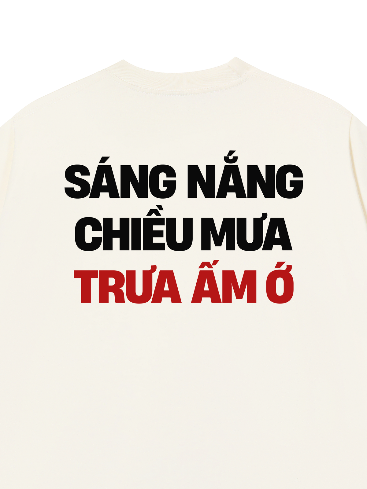 Áo Thun Relaxed Fit Sáng Nắng Chiều Mưa