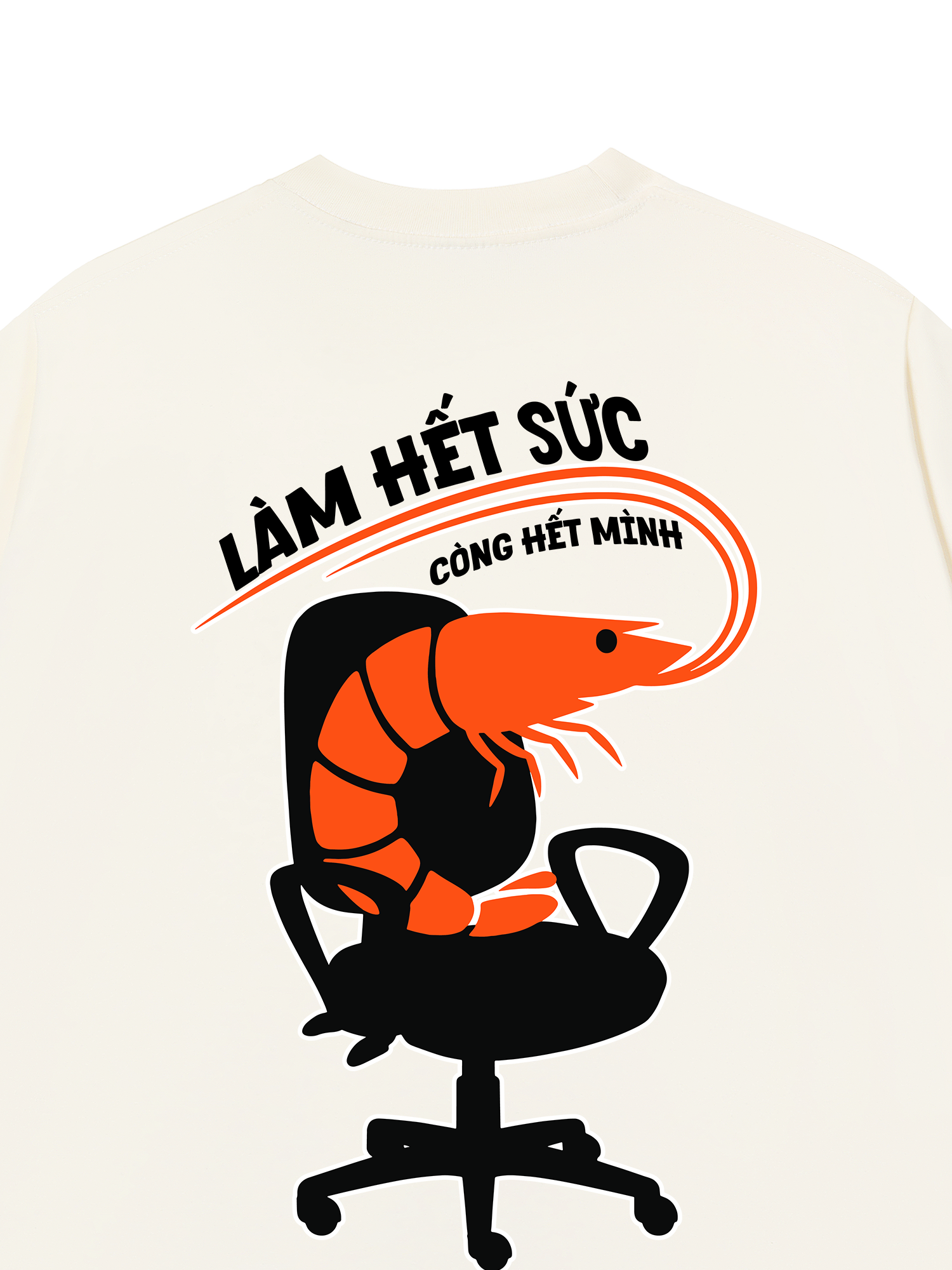 Áo Thun Relaxed Fit Còng Hết Mình