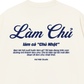 Áo Thun Relaxed Fit Làm Cả Chủ Nhật