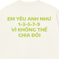 Áo Thun Relaxed Fit Yêu Anh Như