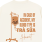 Áo Thun Relaxed Fit Blood Type Is Trà Sữa
